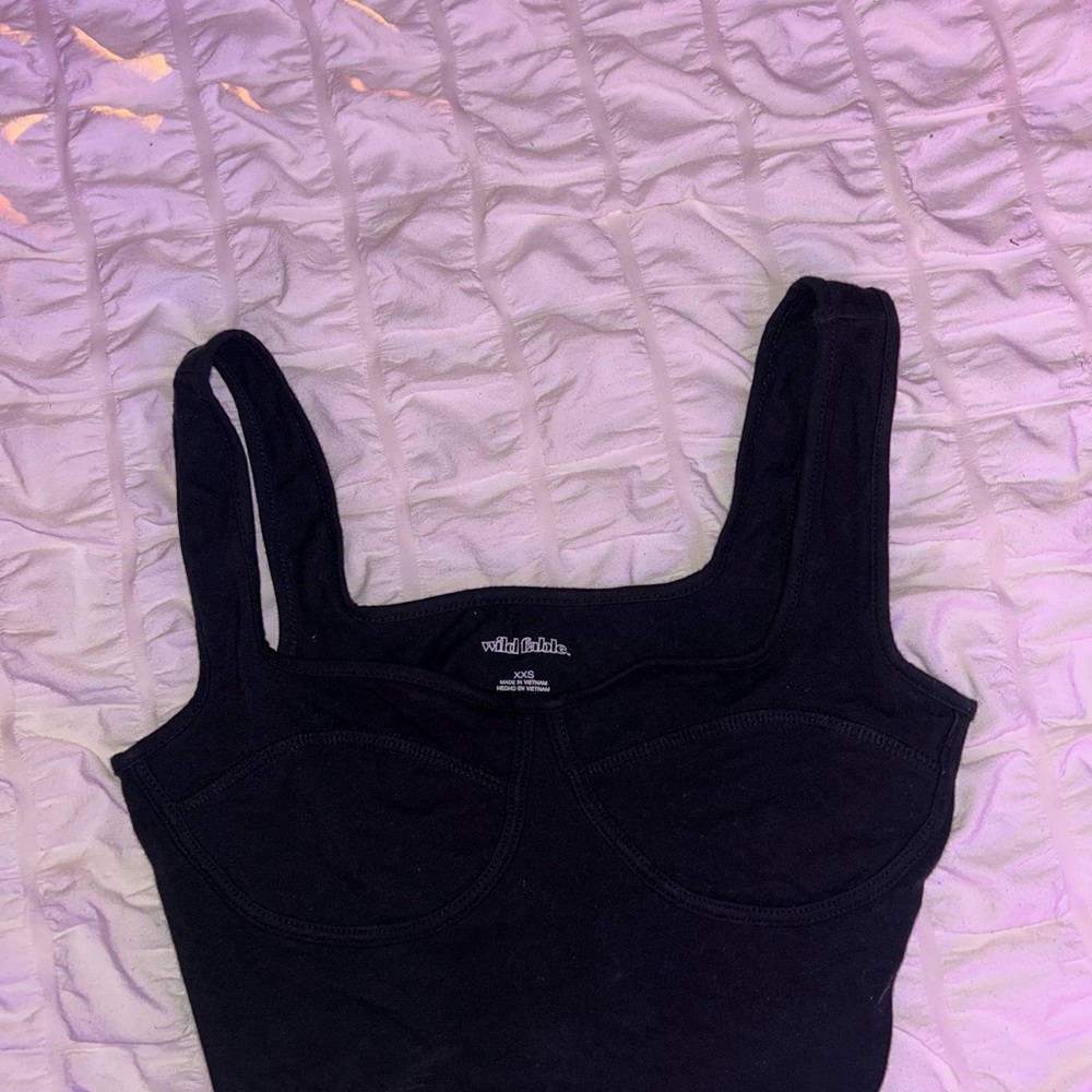 Wild Fable Black Bra Top